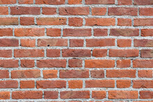 Photo Of An Old Brick Wall Close Up Shot 
