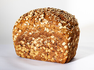 multigrain bread with seeds and cereals