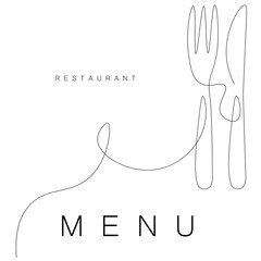 restaurant menu design vector illustration