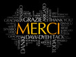 © dizain - Merci (Thank You in French) word cloud in different languages