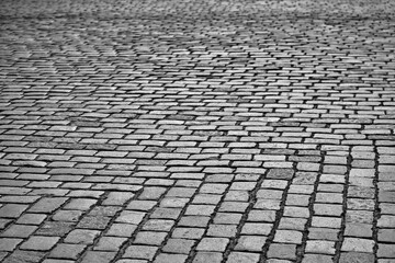 stone pavement for the urban background