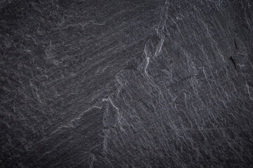 Wall Mural - Dark grey and black slate background or texture