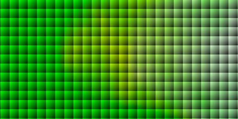 Light Green vector pattern in square style.