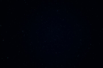 black sky with stars at night