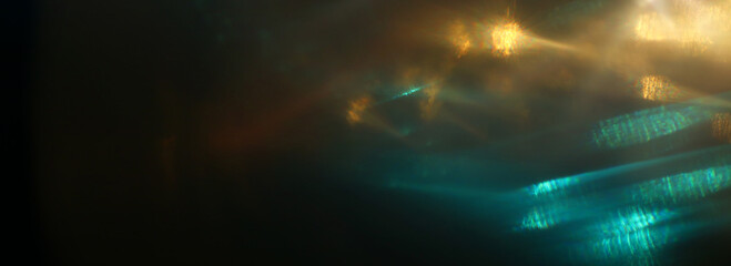 abstract image of lens flare. light leaks