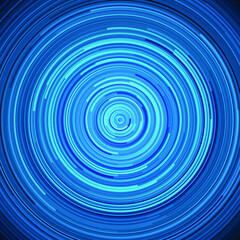 Poster - color abstract background with circle form lines