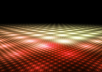 Poster - Abstract Colorful Dance Floor Background Texture