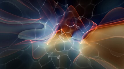 Wall Mural - 4k animated space plasma background