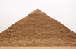 Closure look at the Pyramid of Khafre