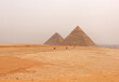 Pyramids of Khafre and Khufu