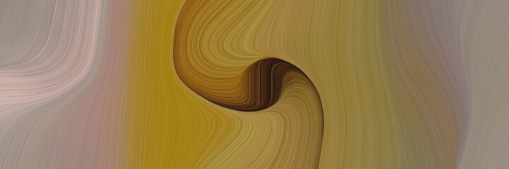 Leinwandbilder - abstract colorful header with pastel brown, rosy brown and gray gray colors. fluid curved flowing waves and curves for poster or canvas