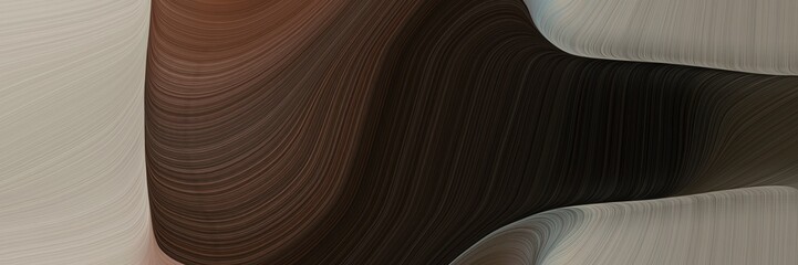 Leinwandbilder - abstract modern header design with very dark pink, dark gray and gray gray colors. fluid curved lines with dynamic flowing waves and curves for poster or canvas
