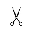 Scissor icon flat vector illustration