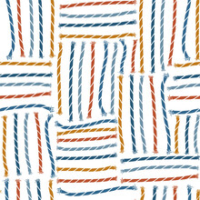 Retro Seamless Pattern Of Sailor Rope Illustration Vector EPS10 ,Design For Fashion,fabric,web,wallpaper,wrapping,cover And All Prints
