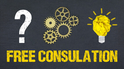 Sticker - Free Consulation 