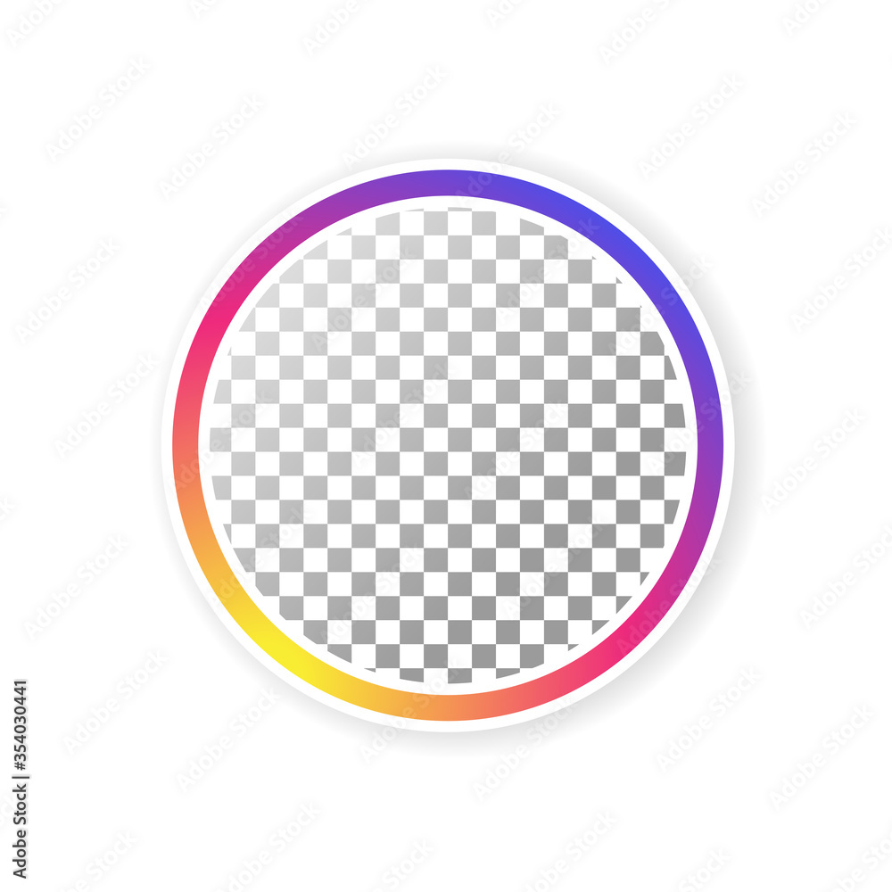 instagram circle frame png
