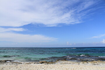 beach and sea