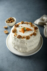 Sticker - Homemade carrot cake with walnuts