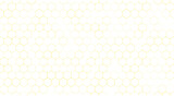 Background of yellow honeycombs. Honeycombs. Vector illustration. Yellow. Background. Honey.