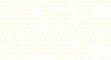 Background Of Yellow Honeycombs. Honeycombs. Vector Illustration. Yellow. Background. Honey.