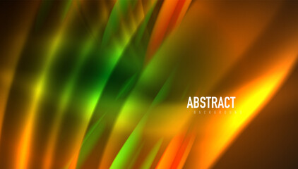 Fluid wave lines background. Trendy abstract layout template for business or technology presentation, internet poster or web brochure cover, wallpaper