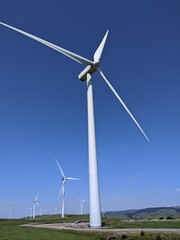 wind turbine close-up