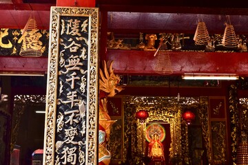 Poster - buddhist temple in Vietnam.