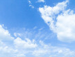 © Richman Photo - Beautiful sky and clouds background.The sky is blue with clouds, beautiful by nature.