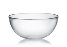 Empty  Glass Mixing Bowl