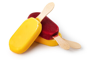 Sticker - Fruit popsicles ice cream