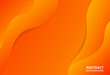 Orange abstract gradient background, modern layout design for posters, banners, covers etc. vector illustration
