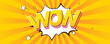 Lettering wow in comic style. Vector bright cartoon illustration in pop art style with speech bubble, stars and clouds. EPS 10