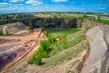 Poster - Sioux Quartzite Quarry supplies building materials for South Dakota region