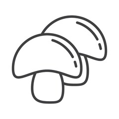 Poster - Button mushroom