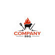 logo for barbecue company