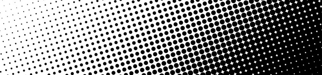 Poster - dots background. halftone dots seamless pattern. polka dot pattern. vector illustration