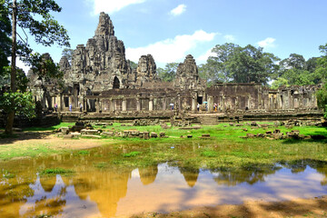 Angkorwat temple history in siemreap travel outdoors at bayon cambodia