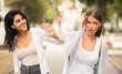 © Prostock-studio - Girl Avoiding Meeting Toxic Friend Ignoring Her Greeting Walking Outdoors