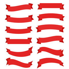 Wall Mural - ribbons banner great design. ribbons banner graphic element vector. ribbons banner background.