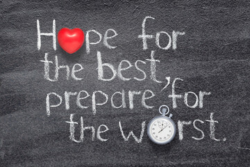 Poster - hope for best heart