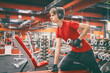 © serhio777 - young man trains with dumbbells in the gym strengthening his immune system