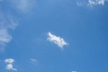 blue sky with clouds