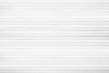 Wall Mural - Empty White wooden wall  texture background