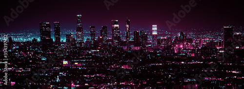 Fototapeta cyberpunk city