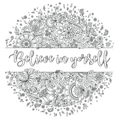 Pattern for coloring book.