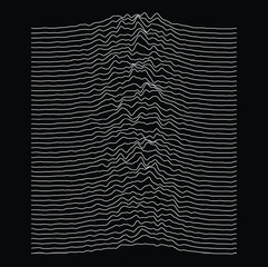 Aufkleber - Simplex noise. Parametric Generative glitch art and data visualization.