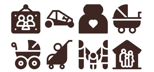 Poster - parent icon set