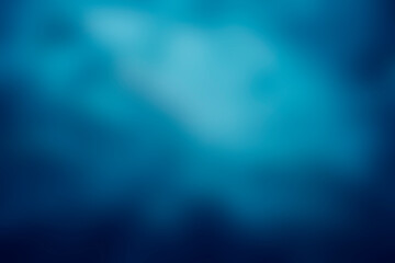Wall Mural - blue gradient background, abstract illustration of deep water	