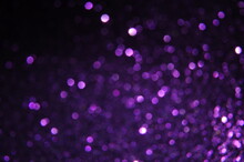 Violet Or Purple Bokeh Abstract Background
