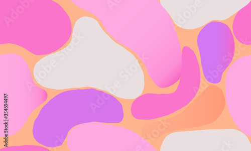 Cuadros en Lienzo Modern artistic illustration pattern